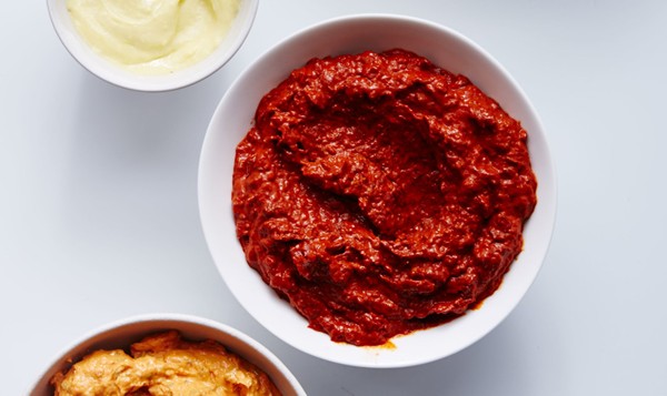 Three-chile harissa