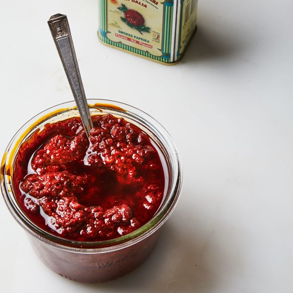 Three-chile harissa
