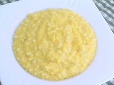 Three corn polenta