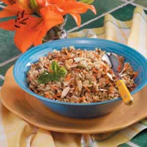 Three-grain pilaf