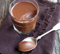 Three-ingredient chocolate mousse