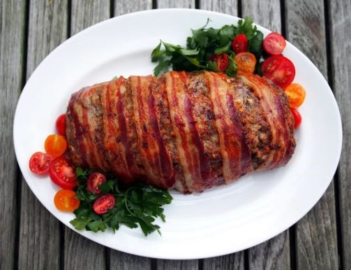 Three-meat meat loaf