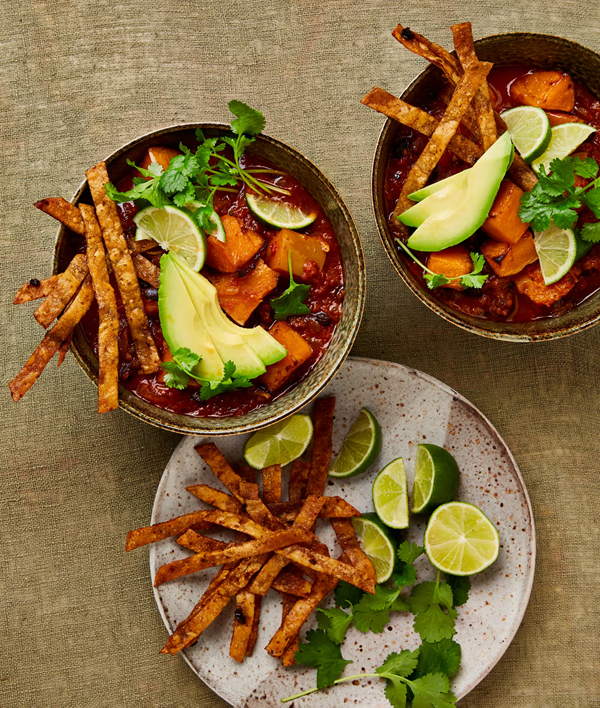 Three sisters tortilla soup