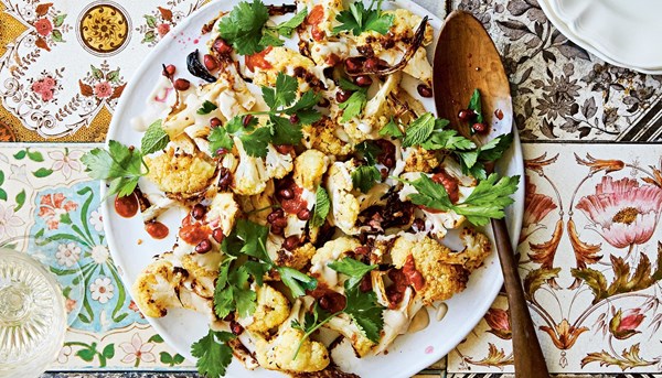 Three ways with roasted cauliflower 3: Middle Eastern
