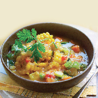 'Thro mi corn - call no fowl' soup