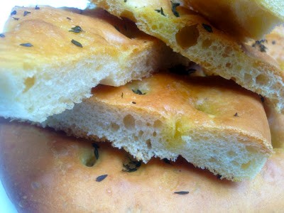 Thyme focaccia