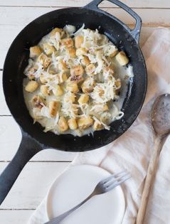 Thyme gnocchi Parisienne