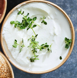 Thyme no-churn ice cream