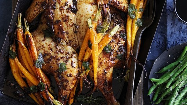 Thyme, oregano and citrus chicken