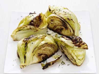 Thyme-roasted cabbage