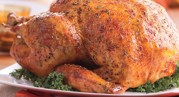 Thyme roasted turkey