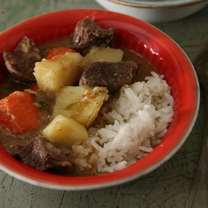 Tibetan beef and potato stew