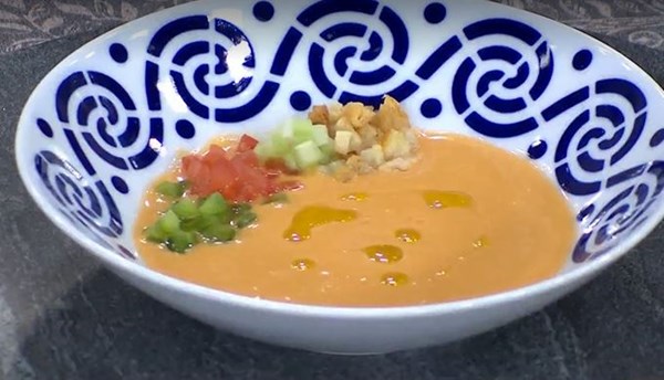 Tichi's gazpacho (Gazpacho al estilo de Tichi)