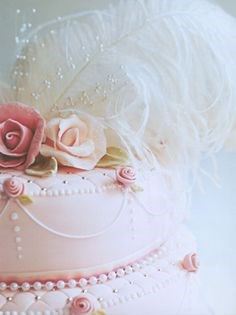 Tiered Marie Antoinette's cake