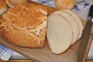 Tiger bread or should that be giraffe bread?