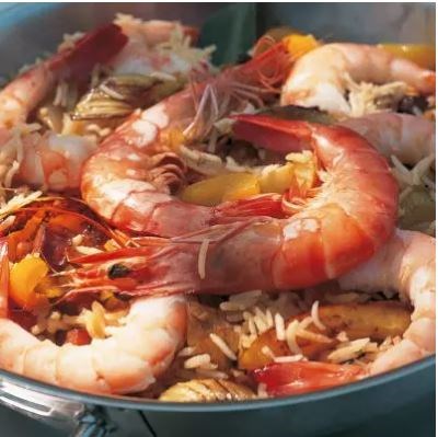 Tiger prawn jambalaya