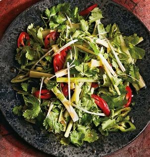 Tiger vegetables salad (老虎菜)