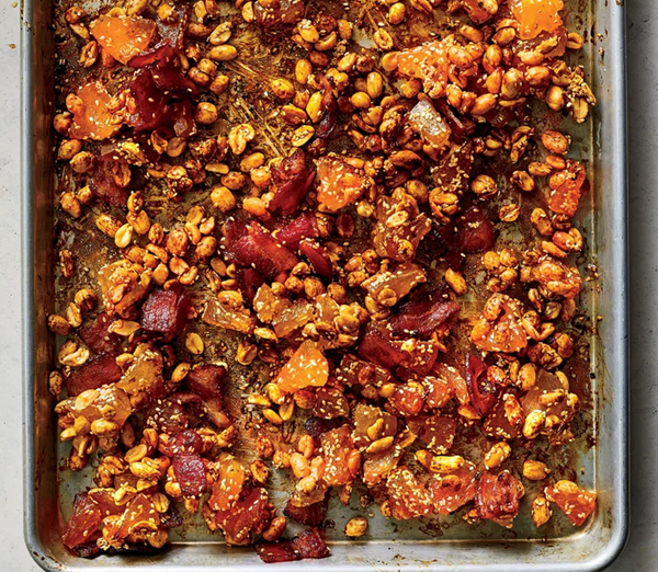 Tiki snack mix