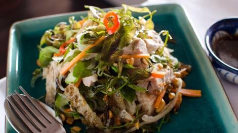 Tilapia fish salad