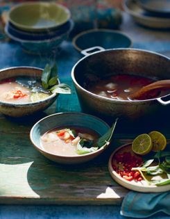 Timur tamarind fish broth