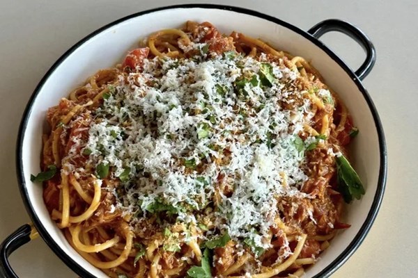 Tinned fish pasta