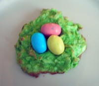 Tinted coconut nests