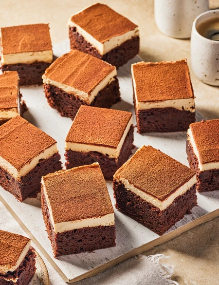 Tiramisu brownies
