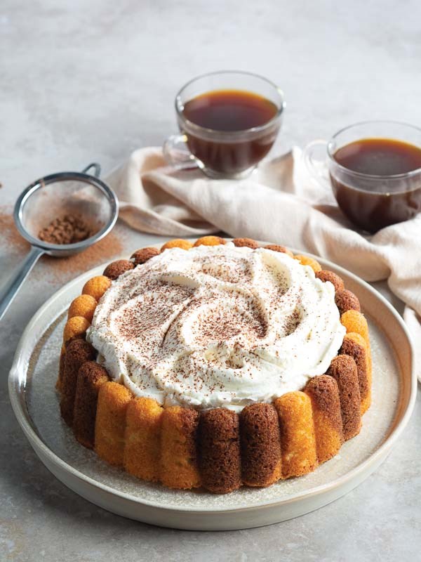 Tiramisù cake [whipped mascarpone]
