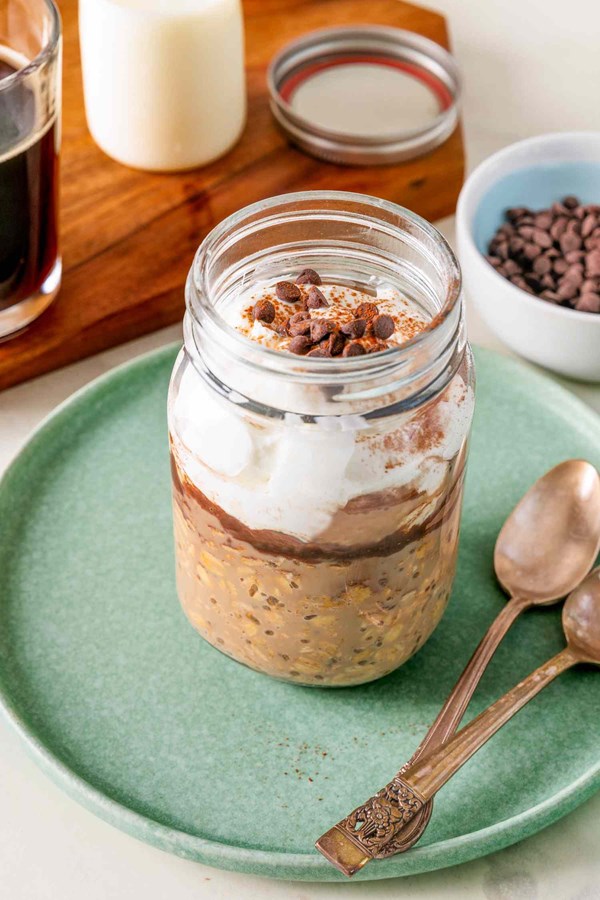 Tiramisu overnight oats