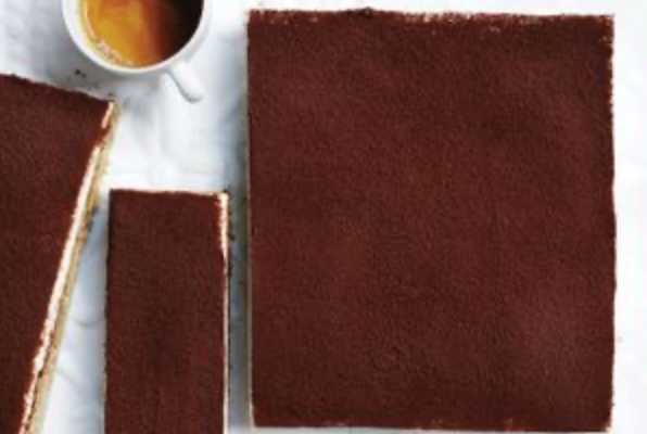 Tiramisu slice