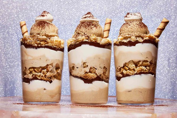 Tiramisu sundae
