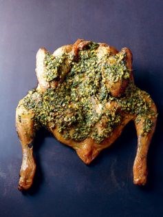 'Toaded' chicken with mustard