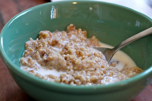 Toast your oatmeal