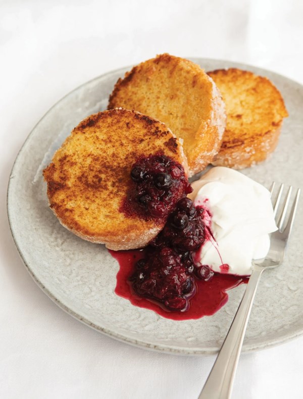 Toasted cake