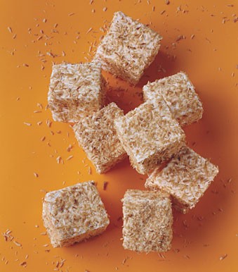 Toasted-coconut marshmallow squares