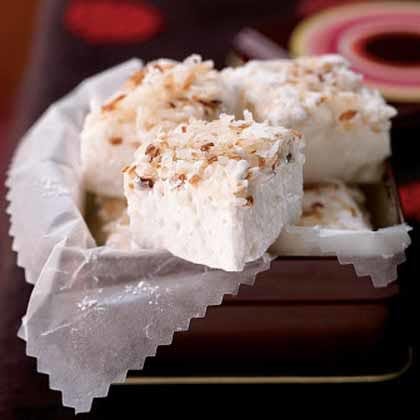 Toasted coconut marshmallows