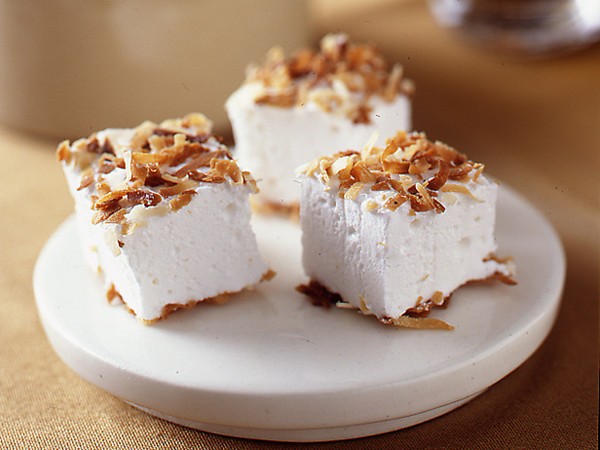 Toasted coconut marshmallows