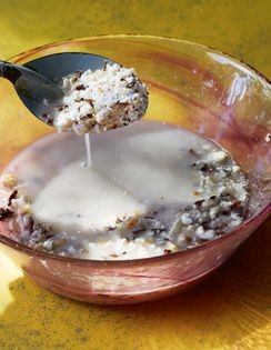 Toasted corn horchata