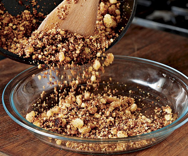 Toasted cornbread crumbles