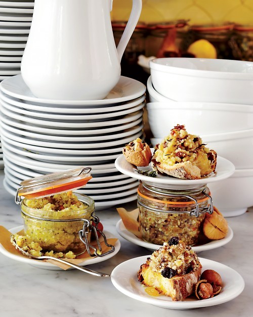 Toasted country bread with walnut or hazelnut pesto