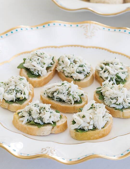 Toasted crostini