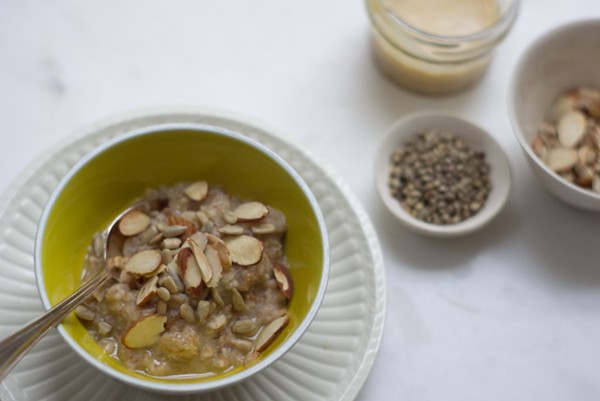 Toasted four grain cereal