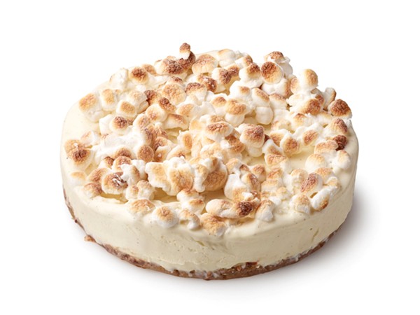 Toasted marshmallow ice cream cake