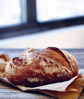 Toasted oat bread
