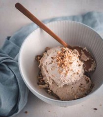 Toasted oatmeal breakfast nice-cream