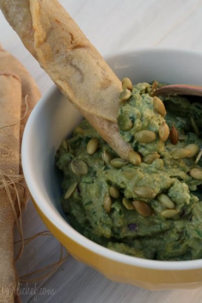 Toasted pepita guacamole