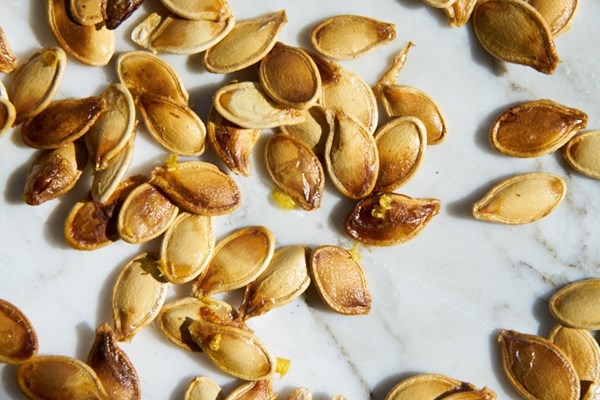Toasted pumpkin seeds