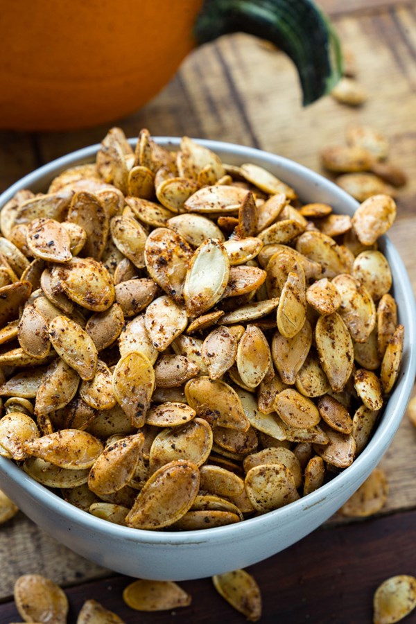 Toasted pumpkin seeds