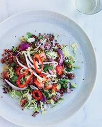 Toasted quinoa