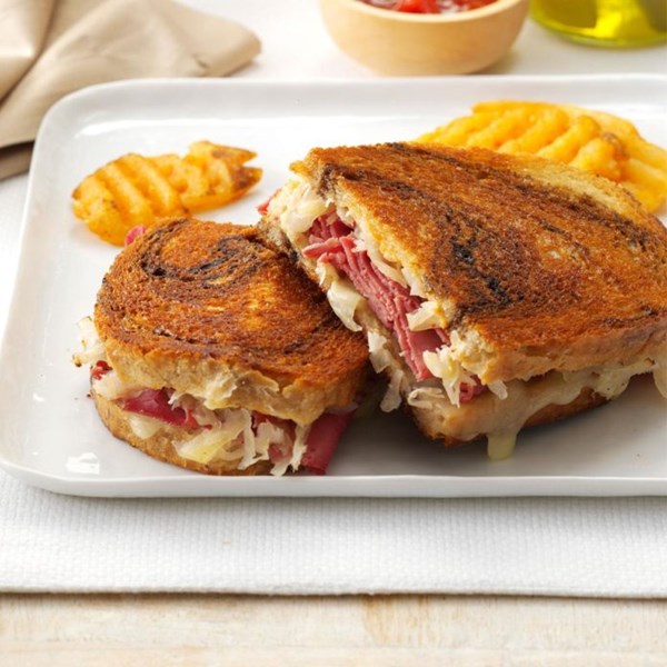Toasted reubens